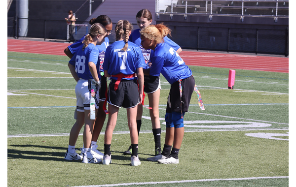 Girls flag football